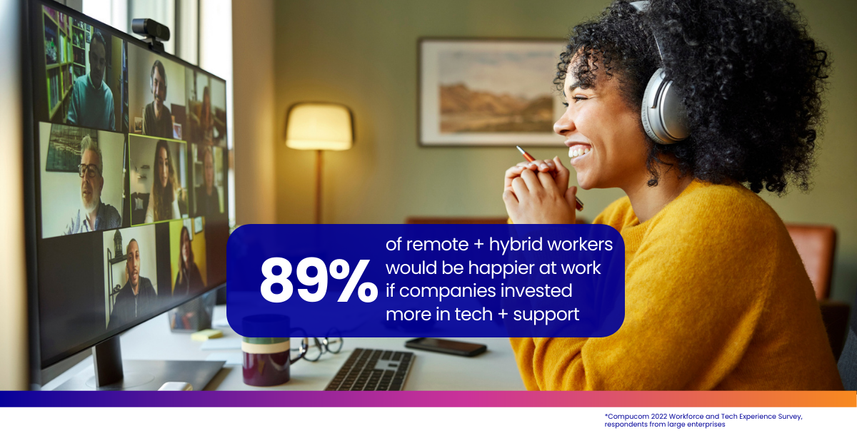 The Better the IT, the Better the Hybrid Employee Experience