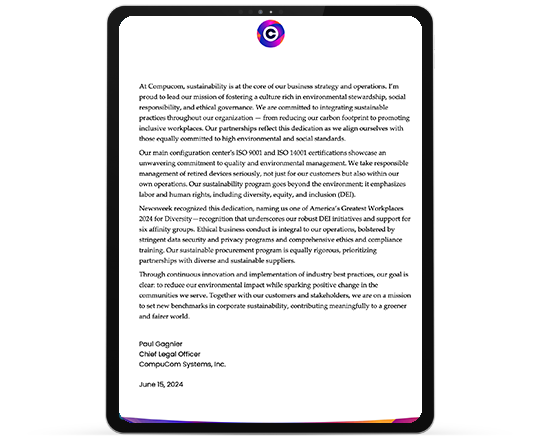 2024 Compucom CSR Letter