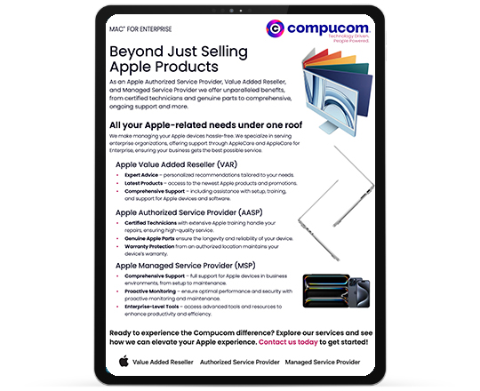 Compucom Apple Fact Sheet