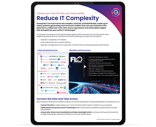 Compucom FLO Reduce IT Complexity