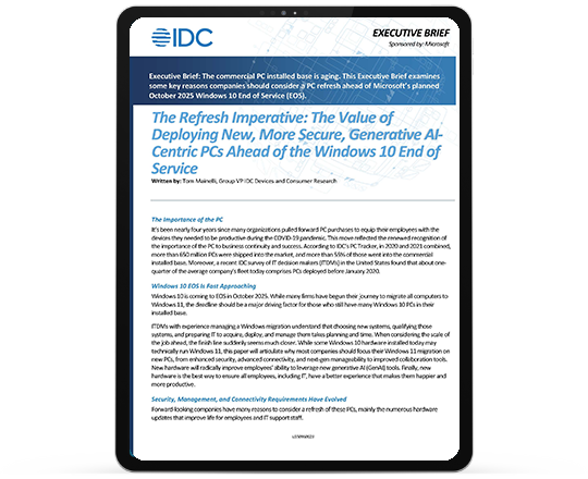 IDC Executive Brief